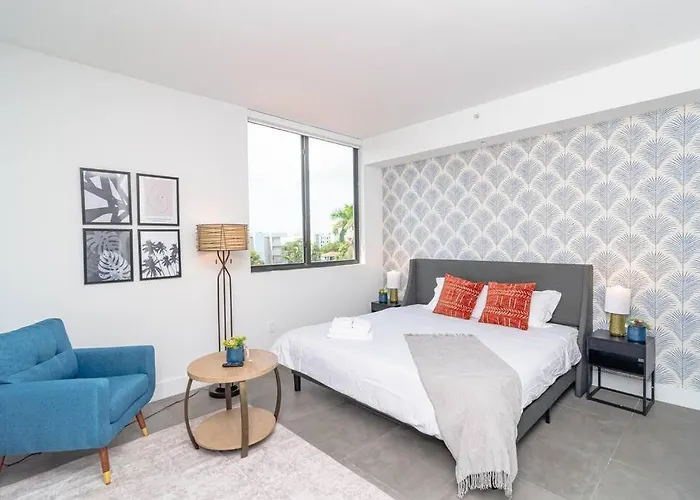 Prime Miami Retreat With King Bed Near Brickell & Marlins Park